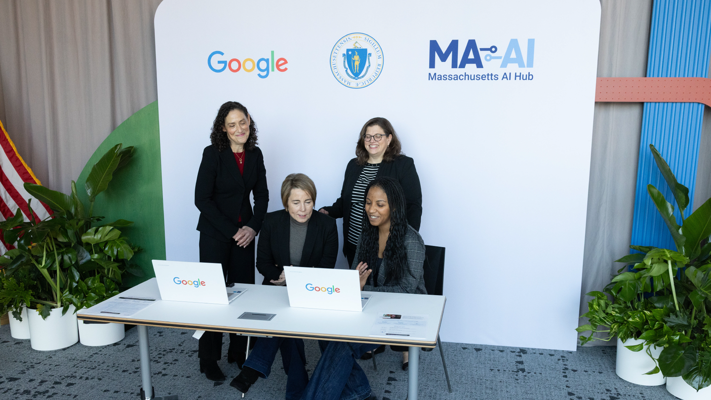 Exclusivo para Massachusetts: Google te abre as portas da IA.