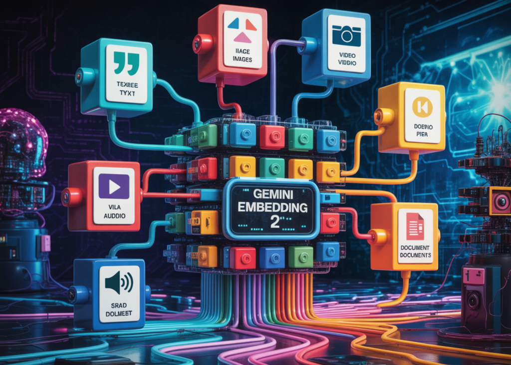 Gemini Embedding 2: A IA que Vê, Ouve e Lê Tudo!
