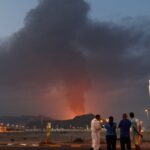 Satélites flagram Irã atacando, e as imagens somem.