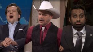 Matt Damon no SNL! Mas o que a esquete de Tucker Carlson fez com a internet?