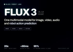 FLUX 3: Preveja o Futuro Multimodal. De Imagens a Robôs!