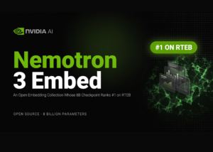 NVIDIA Lança o Novo Campeão: Nemotron 3 Embed.