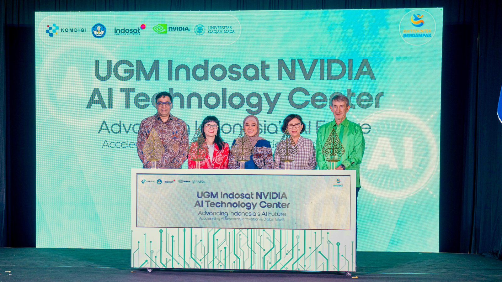 Indonésia na era da IA: UGM, Indosat e NVIDIA inauguram centro pioneiro