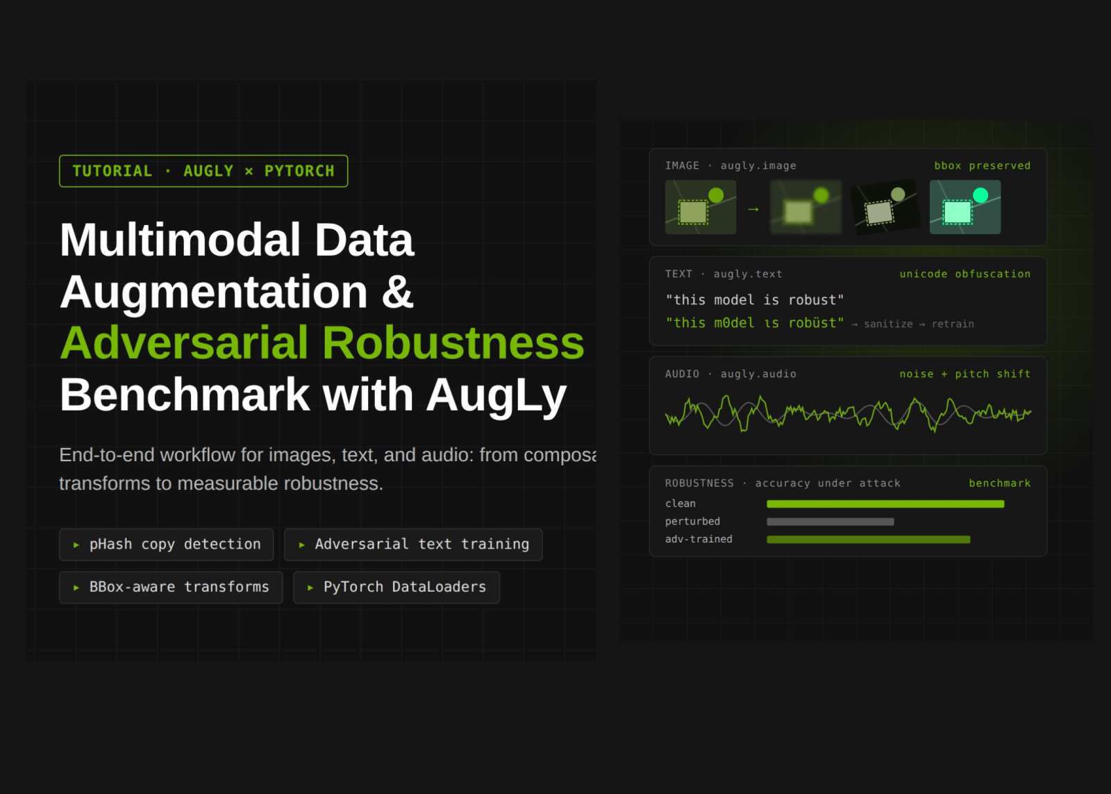AugLy: Dados multimodais à prova de falhas!