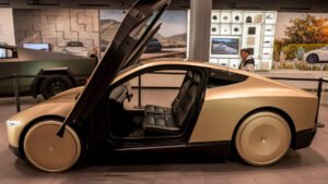 Cybercab da Tesla: Mal estreou, já é investigado.