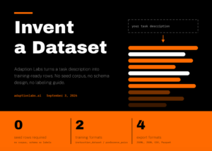 Invent a Dataset: Crie Dados de Treinamento do Zero!
