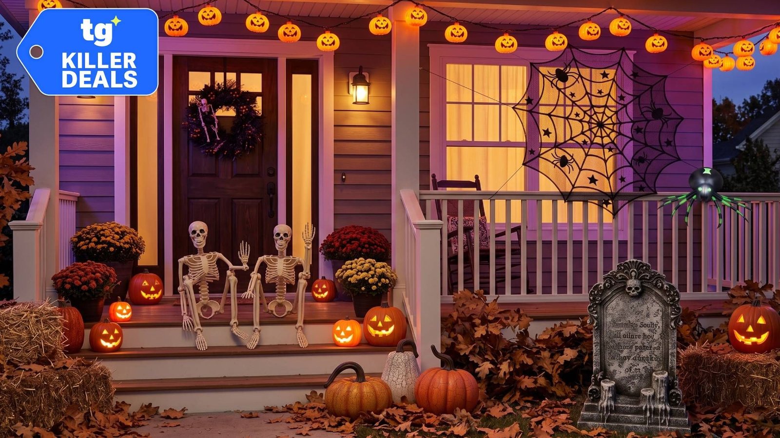Decoração de Halloween por $5? Descubra as ofertas!